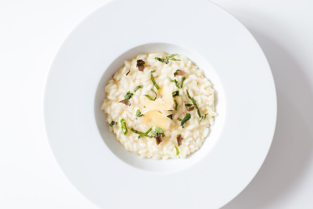 Seafood risotto